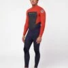 Rip Curl Omega 3/2mm Mens Back Zip Summer Wetsuit 2023 - Red -Mystic Sale 105663 111mfs 0040 1