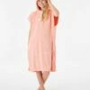 Rip Curl Script Junior Hooded Towel - Shell Coral -Mystic Sale 110047 jtwah1 0928 1