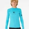 Rip Curl Corps Long Sleeve Boys Rash Vest - Blue 1 Rip Curl Corps Long Sleeve Boys Rash Vest - Blue -Mystic Sale 111708 11mbrv 0070 1
