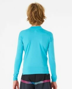 Rip Curl Corps Long Sleeve Boys Rash Vest - Blue -Mystic Sale 111710 11mbrv 0070 3