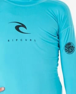 Rip Curl Corps Long Sleeve Boys Rash Vest - Blue -Mystic Sale 111712 11mbrv 0070 5