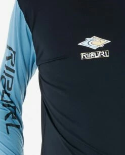 Rip Curl Tube Heads Long Sleeve Boys Rash Vest - Black/Blue -Mystic Sale 111737 11pbrv 0090 5