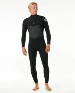Rip Curl Dawn Patrol 5/3mm Mens Chest Zip Winter Wetsuit 2024 - Black -Mystic Sale 165873 156mfs 0090 4