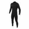 Ocean And Earth Double Black 4/3mm Chest Zip Wetsuit - Black -Mystic Sale 32 double black steamer 1
