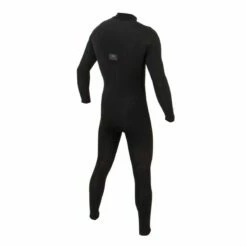 Ocean And Earth Double Black 4/3mm Chest Zip Wetsuit - Black -Mystic Sale 32 double black steamer back 1