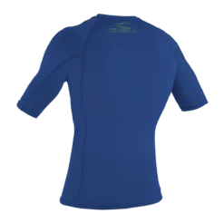 O'Neill Youth Basic Skins Short Sleeve Rash Vest - Pacific -Mystic Sale 3345 018 b