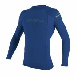 O'Neill Basic Skins L/S Boys Rash Guard - Pacific