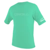 O'Neill Youth Basic Skins Short Sleeve Sun Shirt - Light Aqua