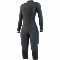 Mystic Brand 3/2mm Long Arm Short Leg Womens Wetsuit 2023 - Night Blue