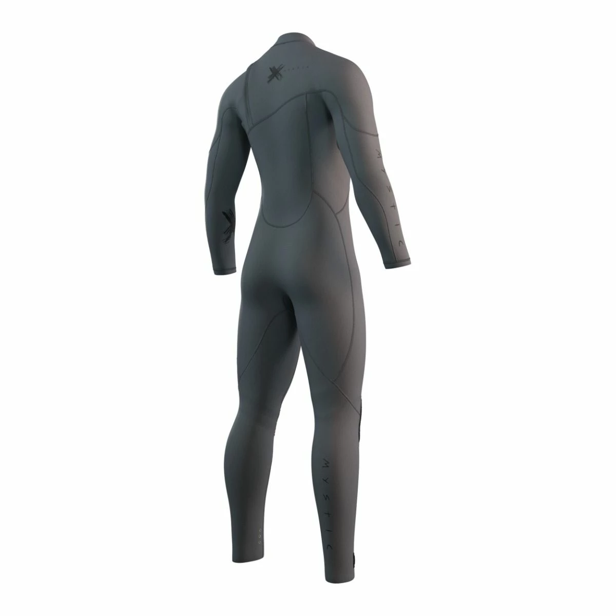 Mystic The One 3/2mm Mens Zip Free Summer Wetsuit - Grey 4 Mystic The One 3/2mm Mens Zip Free Summer Wetsuit - Grey - Image 2
