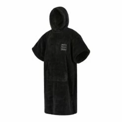 Mystic Poncho Teddy Changing Robe - Black