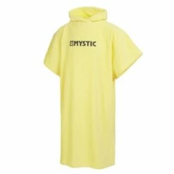 Mystic Regular Mens Poncho - Pastel Yellow