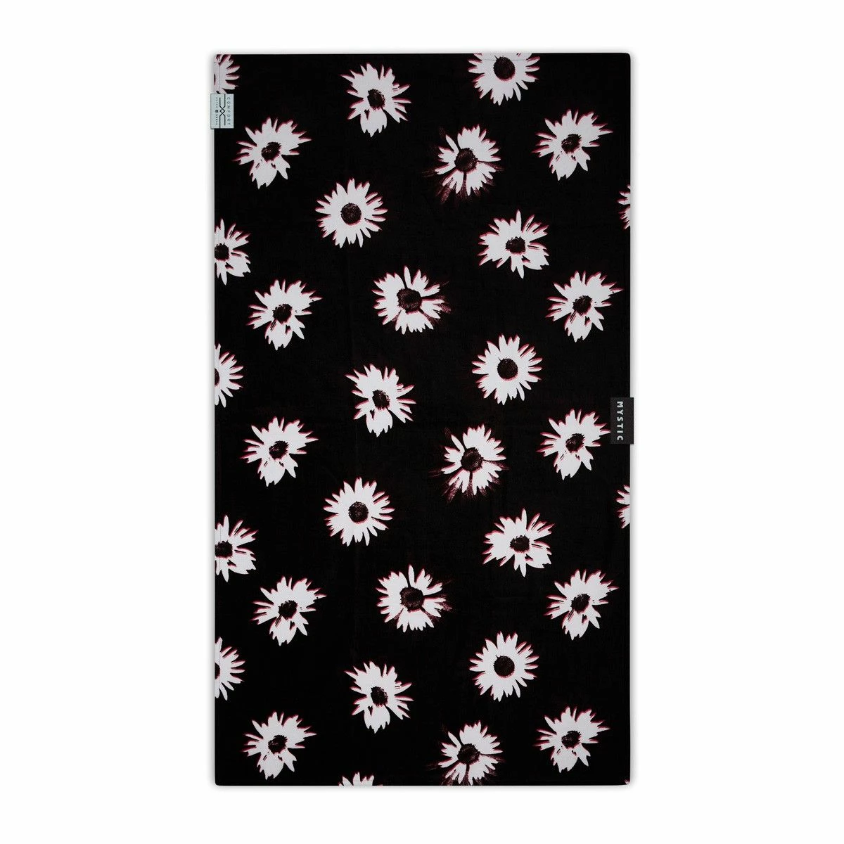 Mystic Quickdry Towel - Black/ White 3 Mystic Quickdry Towel - Black/ White