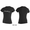 O'Neill Basic Skins Womens Sun Tee Shirt - Black -Mystic Sale 3547 002