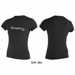 O'Neill Basic Skins Womens Sun Tee Shirt - Black