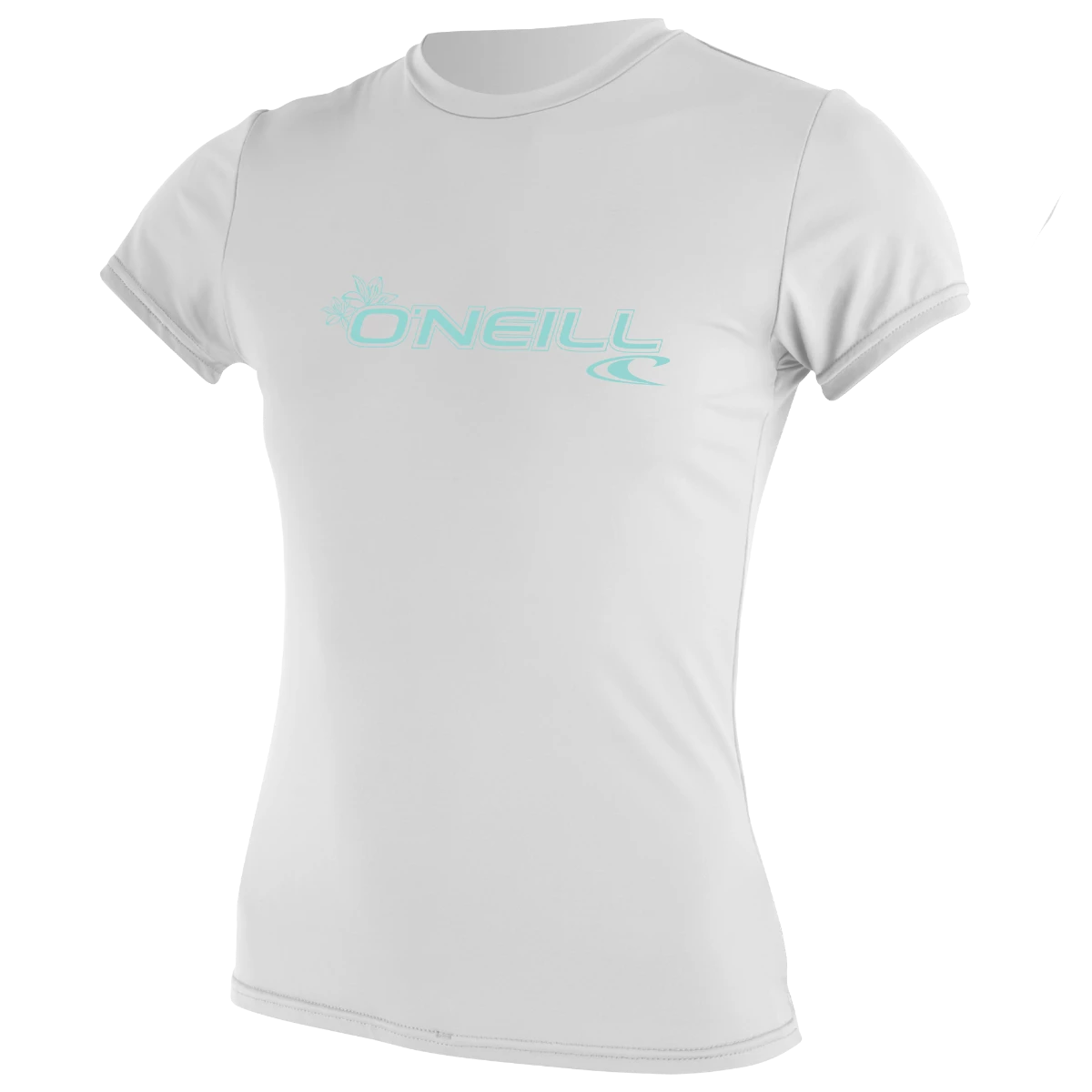 O'Neill Basic Skins Womens Sun Tee Shirt - White 3 O'Neill Basic Skins Womens Sun Tee Shirt - White