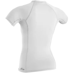 O'Neill Basic Skins Womens Short Sleeve Rash Vest - White -Mystic Sale 3548 025 s 2