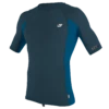 O'Neill Premium Skins Mens UV50+ Rash Guard - Cadet Blue/Ultra Blue -Mystic Sale 4169b hm5 p 1