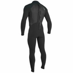 O'Neill Epic 3/2mm Back Zip Wetsuit 2024 - Black / Gunmetal -Mystic Sale 4211b hh1 b