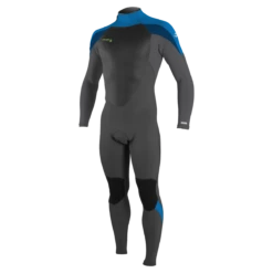 O'Neill Epic Youth 4/3mm Back Zip Wetsuit - Graphite/Blue