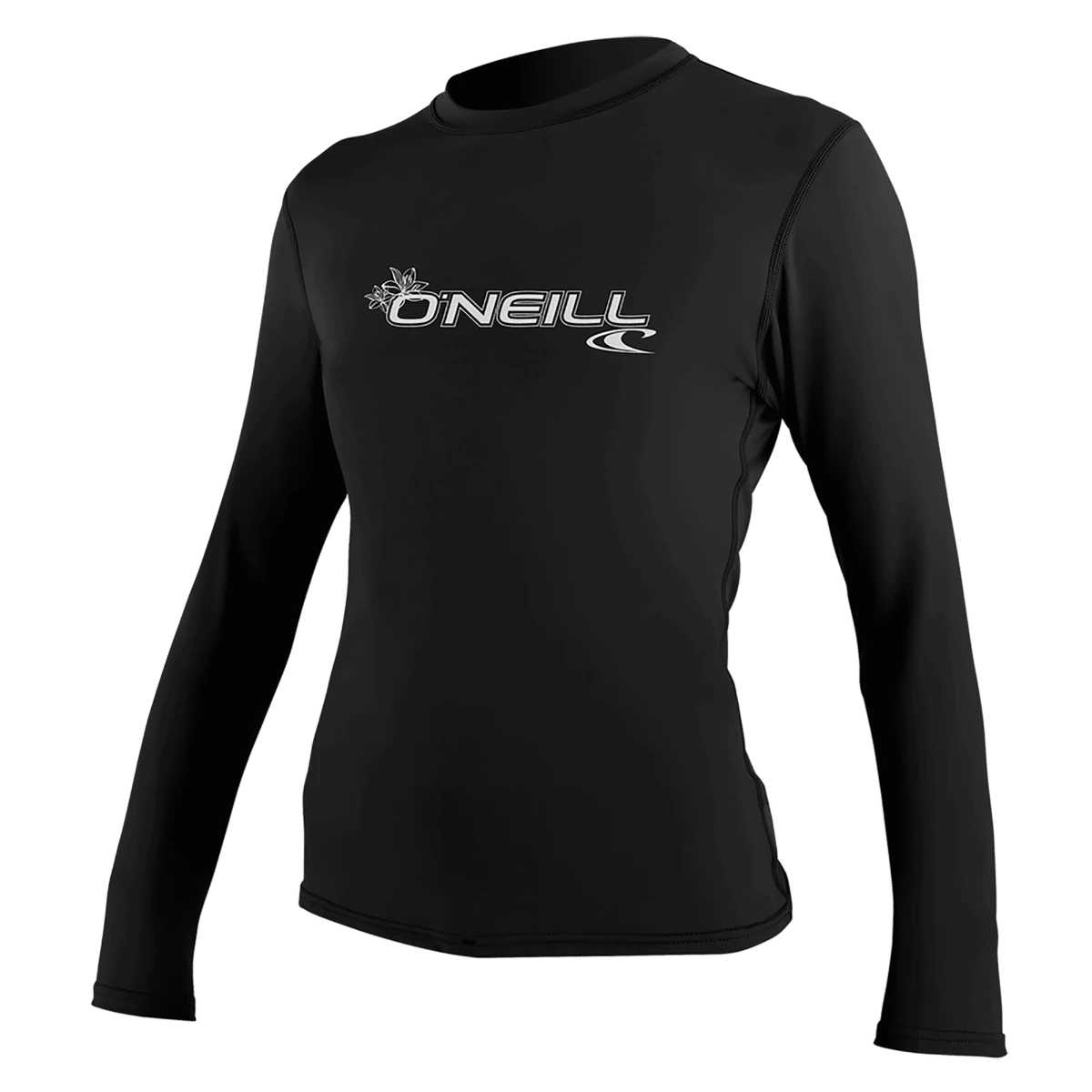 O'Neill Basic Skins Womens Long Sleeve Sun Shirt - Black 3 O'Neill Basic Skins Womens Long Sleeve Sun Shirt - Black