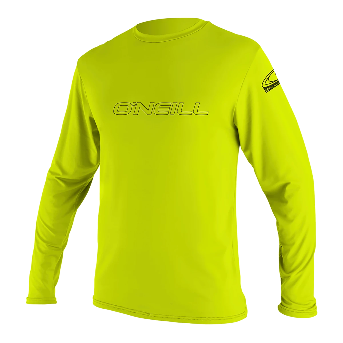 O'Neill Basic Skins Youth Long Sleeve Sun Shirt - Lime 3 O'Neill Basic Skins Youth Long Sleeve Sun Shirt - Lime