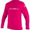 O'Neill Kids Pink Long Sleeve Rash Vest - Watermelon -Mystic Sale 4341 182 f web full