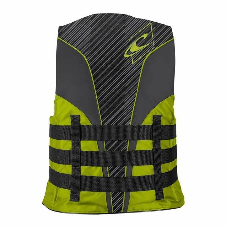 O'Neill Superlite 50n Buoyancy Impact Vest - Black / Lime 4 O'Neill Superlite 50n Buoyancy Impact Vest - Black / Lime - Image 2