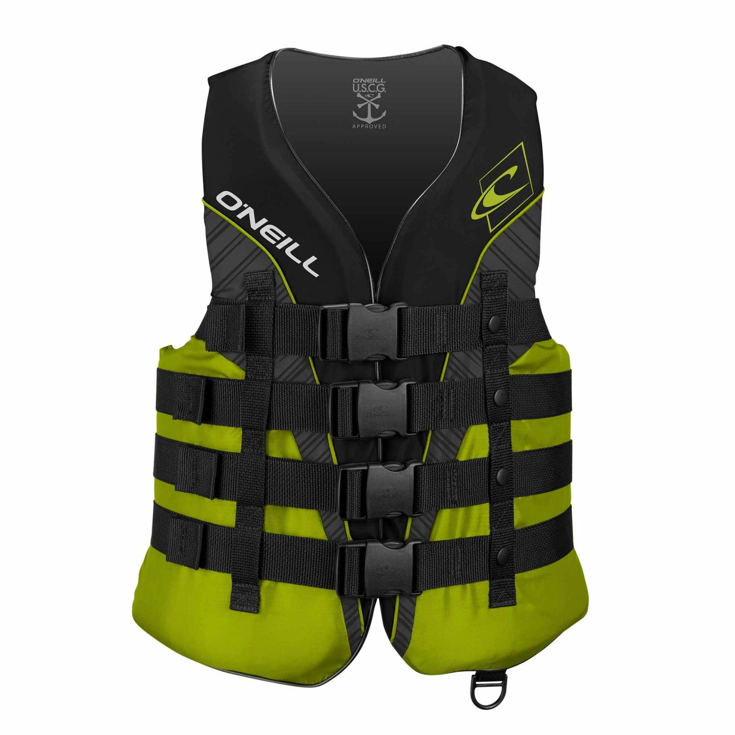 O'Neill Superlite 50n Buoyancy Impact Vest - Black / Lime 3 O'Neill Superlite 50n Buoyancy Impact Vest - Black / Lime
