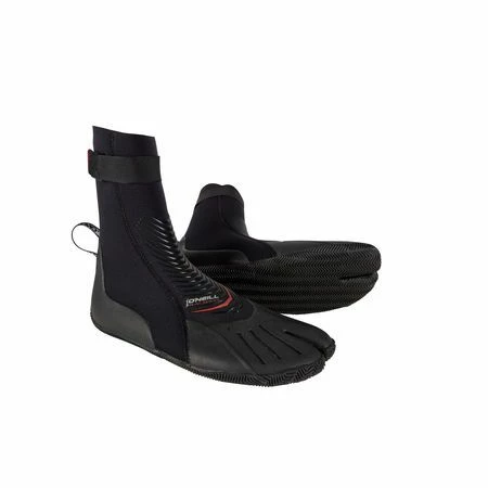 O'Neill Heat 3mm Split Toe Wetsuit Boots - Black 3 O'Neill Heat 3mm Split Toe Wetsuit Boots - Black