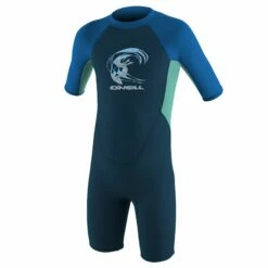 O'Neill Toddler Reactor 2 2mm Boys Shorty Wetsuit 2023 - Slate