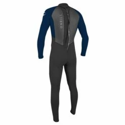 O'Neill Mens Reactor 2 3/2mm Back Zip Wetsuit 2024 - Abyss -Mystic Sale 5040 fa5 b web