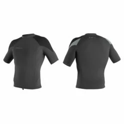 O'Neill Reactor 2 1mm Short Sleeve Wetsuit Top - Graphite
