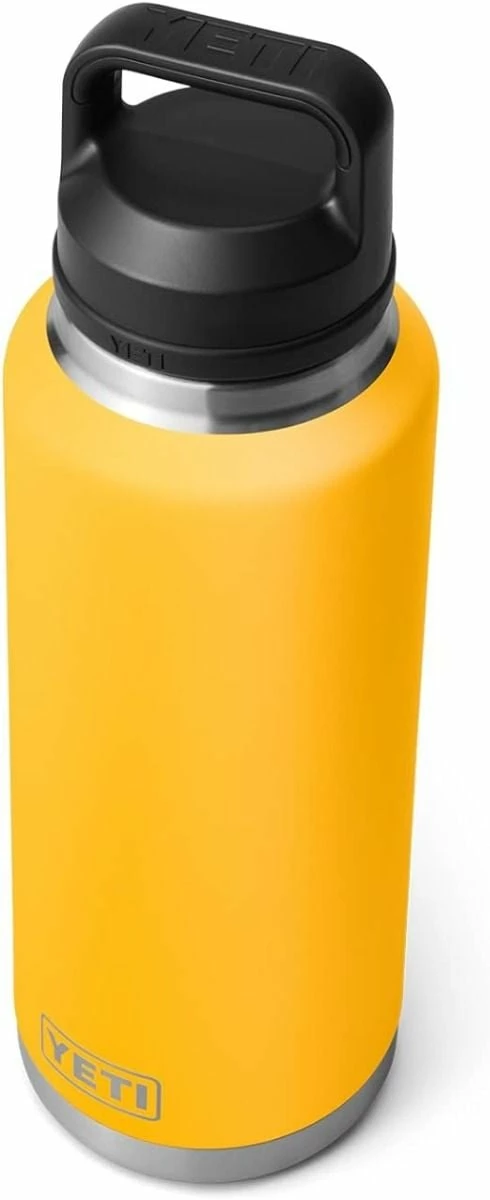 Yeti Rambler 46 Oz Bottle Chug - Alpine Yellow 3 Yeti Rambler 46 Oz Bottle Chug - Alpine Yellow