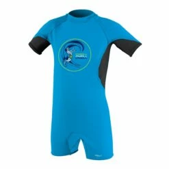 O'Neill O'Zone Toddler Boys UV Sun Suit - Sky/Black/Lime