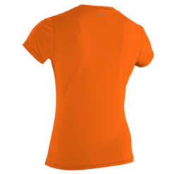 O'Neill Premium Skins Womens Sun Shirt - Papaya -Mystic Sale 5302 236 b