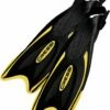 Cressi Palau Dive Fins - Black/Yellow -Mystic Sale 539 palauyellow z
