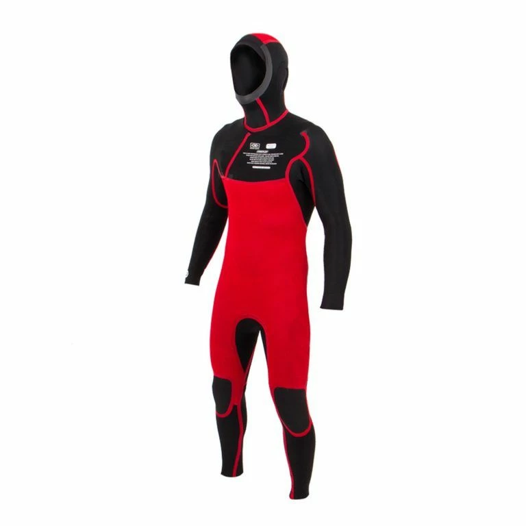 Ocean And Earth Free-Flex 5/4mm Chest Zip Hooded Wetsuit - Charcoal 5 Ocean And Earth Free-Flex 5/4mm Chest Zip Hooded Wetsuit - Charcoal - Image 3