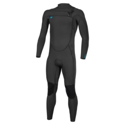 O'Neill Ninja 4/3mm Chest Zip Youth Wetsuit 2023 - Black