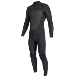 O'Neill Psycho Tech 5/4+mm Chest Zip Wetsuit 2024 - Black