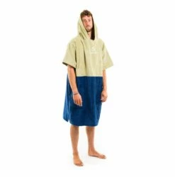Surflogic Poncho Changing Towel - Khaki / Navy 6 Surflogic Poncho Changing Towel - Khaki / Navy -Mystic Sale 59809 02