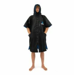 Surflogic Storm Short Sleeve Robe - Black