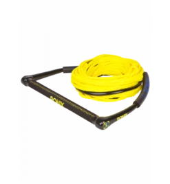 Ronix Kids Combo Wakeboard Handle Package - Black / Yellow