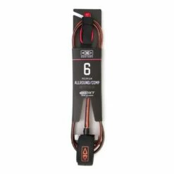 Ocean And Earth One-Xt Premium 6ft All Round Surf Leash - Coral