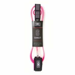 Ocean And Earth Sunset Moulded 6ft Leash In Pink