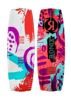 Ronix August Kids Boat Wakeboard - White / Purple