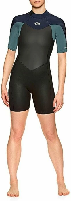 Rip Curl Womens Omega 1.5mm Shorty Wetsuit - Green