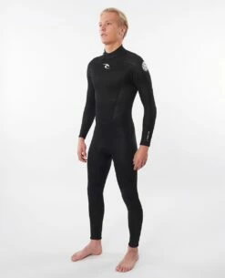 Rip Curl Freelite 5/3mm Back Zip Mens Wetsuit - Black