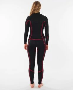 Rip Curl Dawn Patrol 4/3mm Chest Zip Womens Wetsuit 2023 - Black -Mystic Sale 74080 wsmybw 0090 5