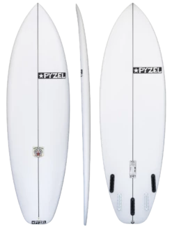 Pyzel White Tiger Fun Performance Surfboard - White